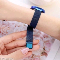 Rose gold Magnetic Chain magnet strap mash Watch Women watch Classy Heart Butterfly watch Black Girls Unique watch Women chain birthday gift Watch Analog Black watch hand watch new beautiful Girls Watch New Watch for Girls Watch With 2 Bracelet girls watch for women gift Analog Watch - For GirlsName: Rose gold Magnetic Chain magnet strap mash Watch Women watch Classy Heart Butterfl - Gold