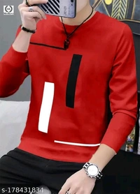 MENKOVY PRINTED FULL SLEEVES T-SHIRTName: MENKOVY PRINTED FULL SLEEVES T-SHIRTFabric: PolycottonSleeve Length: Long SleevesPattern: PrintedNet Quantity (N): 1Sizes:S (Chest Size: 38 in, Length Size: 28 in) M (Chest Size: 40 in, Length Size: 28.5 in) L (Chest Size: 42 in, Length Size: 29 in) XL (Chest Size: 44 in, Length Size: 29 in) Durable stitch and quality finish. This t-shirt i - Yellow