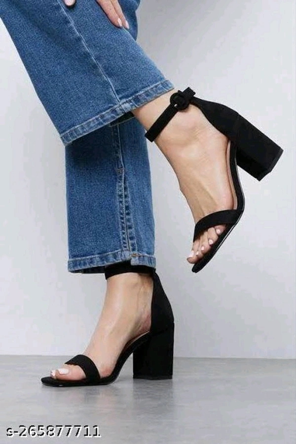 Fashion Tails women stylish heels for girlsName: Fashion Tails women stylish heels for girlsMaterial: VelvetSole Material: SyntheticPattern: SolidNet Quantity (N): 1Made From Out Of Best Quality Material Which Is Durable and Comfortable by Fashion tails. The sole is covered with Synthetic Rubber sheet to provide you with extra comfort. The comfortable sole makes sure that your feet - Black, 3 4 5 6 7 8 9 10
