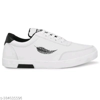 casual leaf blue shoeName: casual leaf blue shoeMaterial: Syntethic LeatherSole Material: RubberFastening & Back Detail: Lace-UpSizes:IND-6, IND-7, IND-8, IND-9, IND-10, IND-11Care Instructions : Rotate your pair of shoes once every other day, allowing them to de-odorize and retain their shapes. Use shoe bags to prevent any stains or mildew.Just wipe with clean,dry cloth to remove  - Black, 6IND6 IND7 IND8 IND9 IND10 IND11