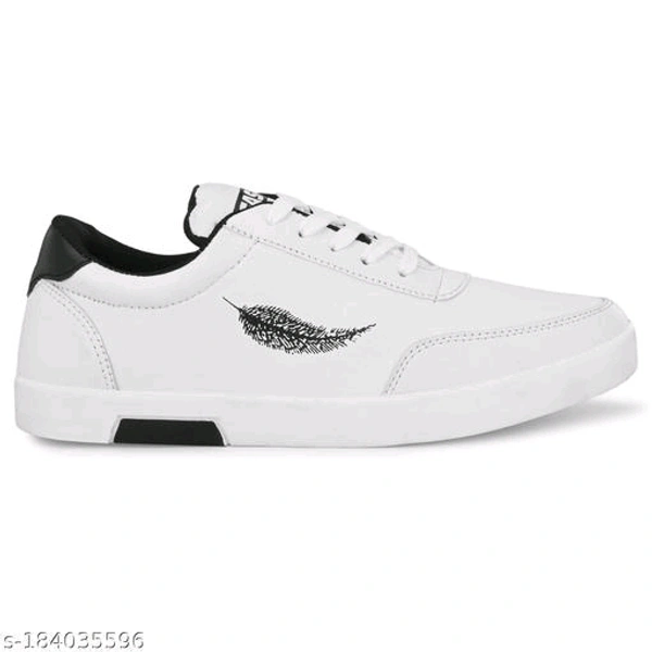 casual leaf blue shoeName: casual leaf blue shoeMaterial: Syntethic LeatherSole Material: RubberFastening & Back Detail: Lace-UpSizes:IND-6, IND-7, IND-8, IND-9, IND-10, IND-11Care Instructions : Rotate your pair of shoes once every other day, allowing them to de-odorize and retain their shapes. Use shoe bags to prevent any stains or mildew.Just wipe with clean,dry cloth to remove  - Black, 6IND6 IND7 IND8 IND9 IND10 IND11