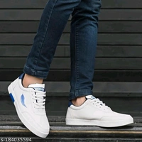 casual leaf blue shoeName: casual leaf blue shoeMaterial: Syntethic LeatherSole Material: RubberFastening & Back Detail: Lace-UpSizes:IND-6, IND-7, IND-8, IND-9, IND-10, IND-11Care Instructions : Rotate your pair of shoes once every other day, allowing them to de-odorize and retain their shapes. Use shoe bags to prevent any stains or mildew.Just wipe with clean,dry cloth to remove  - Black, 6IND6 IND7 IND8 IND9 IND10 IND11