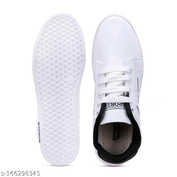 FITLER mens Casual White Sneakers SneakerName: FITLER mens Casual White Sneakers SneakerMaterial: SyntheticSole Material: PvcFastening & Back Detail: Lace-UpSizes:IND-6, IND-7, IND-8, IND-9, IND-10Designed to offer comfort at its best, without compromising on style. Packed with features that offer luxurious comfort, this pair makes you look your casual best when paired classy acces - IND-6 IND-7 IND-8 IND-9 IND-10