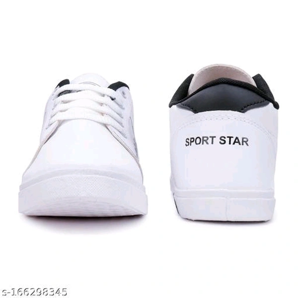 FITLER mens Casual White Sneakers SneakerName: FITLER mens Casual White Sneakers SneakerMaterial: SyntheticSole Material: PvcFastening & Back Detail: Lace-UpSizes:IND-6, IND-7, IND-8, IND-9, IND-10Designed to offer comfort at its best, without compromising on style. Packed with features that offer luxurious comfort, this pair makes you look your casual best when paired classy acces - IND-6 IND-7 IND-8 IND-9 IND-10