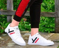 FITLER mens Casual White Sneakers SneakerName: FITLER mens Casual White Sneakers SneakerMaterial: SyntheticSole Material: PvcFastening & Back Detail: Lace-UpSizes:IND-6, IND-7, IND-8, IND-9, IND-10Designed to offer comfort at its best, without compromising on style. Packed with features that offer luxurious comfort, this pair makes you look your casual best when paired classy acces - IND-6 IND-7 IND-8 IND-9 IND-10