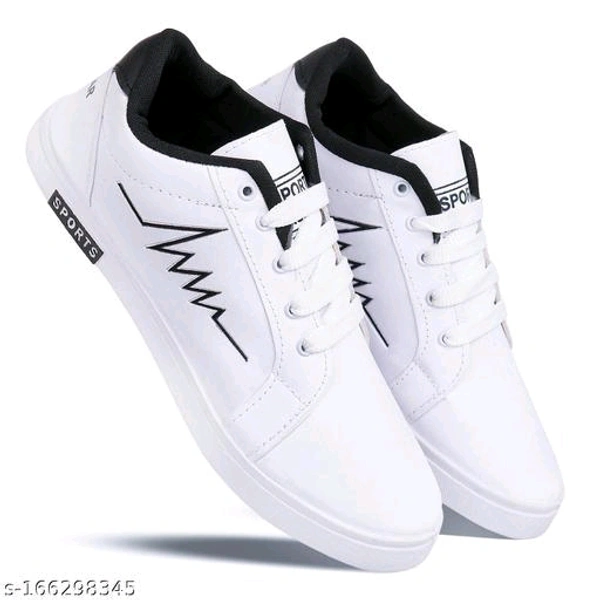FITLER mens Casual White Sneakers SneakerName: FITLER mens Casual White Sneakers SneakerMaterial: SyntheticSole Material: PvcFastening & Back Detail: Lace-UpSizes:IND-6, IND-7, IND-8, IND-9, IND-10Designed to offer comfort at its best, without compromising on style. Packed with features that offer luxurious comfort, this pair makes you look your casual best when paired classy acces - IND-6 IND-7 IND-8 IND-9 IND-10