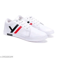 FITLER mens Casual White Sneakers SneakerName: FITLER mens Casual White Sneakers SneakerMaterial: SyntheticSole Material: PvcFastening & Back Detail: Lace-UpSizes:IND-6, IND-7, IND-8, IND-9, IND-10Designed to offer comfort at its best, without compromising on style. Packed with features that offer luxurious comfort, this pair makes you look your casual best when paired classy acces - IND-6 IND-7 IND-8 IND-9 IND-10