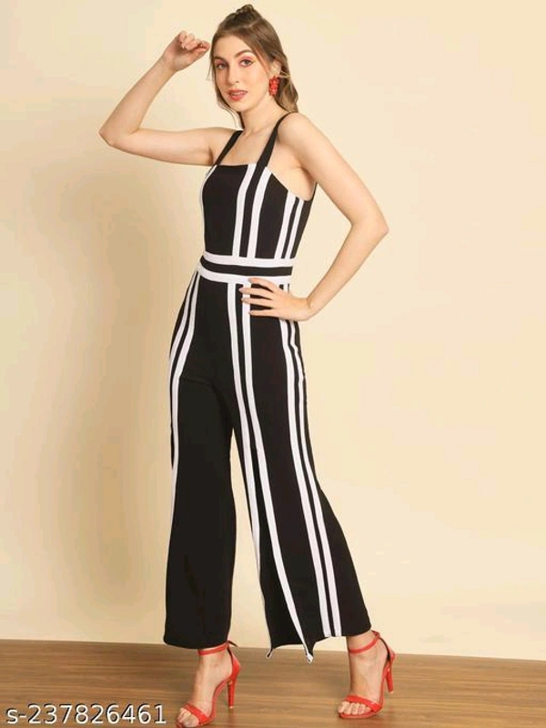 Catalog Name:*Trendy Elegant Women Jumpsuits*Fabric: LycraNet Quantity (N): 1Sizes: S (Bust Size: 34 in, Length Size: 62 in, Waist Size: 34 in) M (Bust Size: 36 in, Length Size: 62 in, Waist Size: 36 in) L (Bust Size: 38 in, Length Size: 62 in, Waist Size: 38 in) XL (Bust Size: 40 in, Length Size: 62 in, Waist Size: 40 in) Dispatch: 2 Days*Proof of Safe Delivery! Click to know on S - Black, S M L Xl