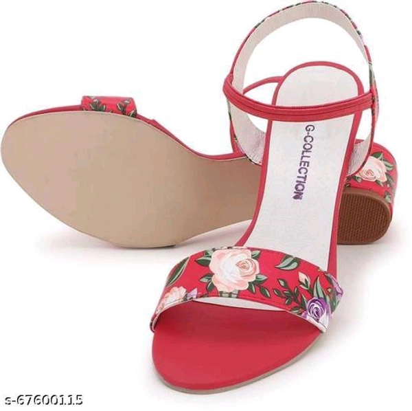 G-COLLECTION CASUAL HEEL SADAL FOR WOMEN AND GIRLSName: G-COLLECTION CASUAL HEEL SADAL FOR WOMEN AND GIRLSMaterial: SyntheticSole Material: SyntheticPattern: SolidNet Quantity (N): 1Sizes: IND-3 (Foot Length Size: 10.3 cm, Foot Width Size: 10.3 cm) IND-4 (Foot Length Size: 10.4 cm, Foot Width Size: 10.4 cm) IND-5 (Foot Length Size: 10.5 cm, Foot Width Size: 10.5 cm) IND-6 (Foot Len - Red, 6 7 8 5 4 3