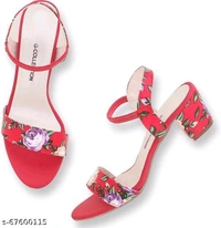 G-COLLECTION CASUAL HEEL SADAL FOR WOMEN AND GIRLSName: G-COLLECTION CASUAL HEEL SADAL FOR WOMEN AND GIRLSMaterial: SyntheticSole Material: SyntheticPattern: SolidNet Quantity (N): 1Sizes: IND-3 (Foot Length Size: 10.3 cm, Foot Width Size: 10.3 cm) IND-4 (Foot Length Size: 10.4 cm, Foot Width Size: 10.4 cm) IND-5 (Foot Length Size: 10.5 cm, Foot Width Size: 10.5 cm) IND-6 (Foot Len - Red, 6 7 8 5 4 3