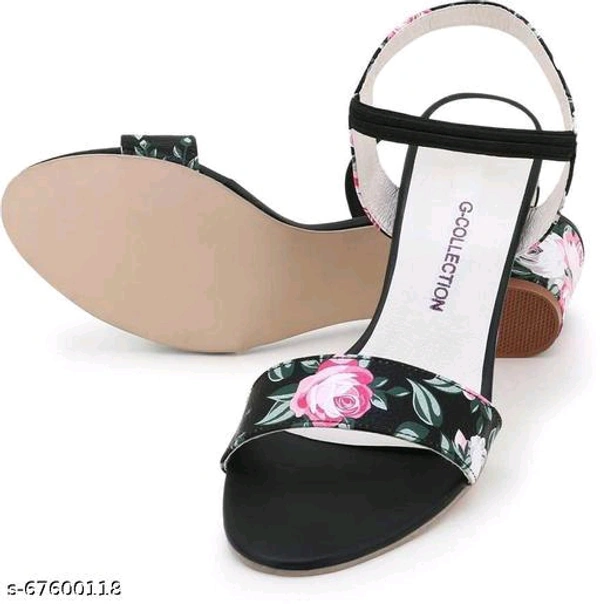 G-COLLECTION CASUAL HEEL SADAL FOR WOMEN AND GIRLSName: G-COLLECTION CASUAL HEEL SADAL FOR WOMEN AND GIRLSMaterial: SyntheticSole Material: SyntheticPattern: SolidNet Quantity (N): 1Sizes: IND-3 (Foot Length Size: 10.3 cm, Foot Width Size: 10.3 cm) IND-4 (Foot Length Size: 10.4 cm, Foot Width Size: 10.4 cm) IND-5 (Foot Length Size: 10.5 cm, Foot Width Size: 10.5 cm) IND-6 (Foot Len - Black
