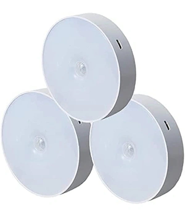 stick EVALUEMART Wireless Motion Sensor Led Wall Night Light With Usb Charging Stick Lamp ( White Light, Plastic, Pack of 4