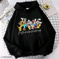 Womens SweatshirtsName: Womens SweatshirtsFabric: FleeceSleeve Length: Long SleevesPattern: PrintedNet Quantity (N): 1Sizes:S (Bust Size: 38 in, Length Size: 24 in, Waist Size: 28 in, Hip Size: 39 in, Shoulder Size: 16 in) M (Bust Size: 38 in, Length Size: 24 in, Waist Size: 29 in, Hip Size: 41 in, Shoulder Size: 16 in) L (Bust Size: 40 in, Length Size: 24 in, Waist Size: 30 in, Hi - White