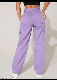 JeansName: JeansFabric: DenimNet Quantity (N): 1Sizes:28 (Length Size: 37 in) 30 (Length Size: 37 in) 32 (Length Size: 37 in) NEW SIDE POCKET HIGH WAIST WIDE LEGCountry of Origin: India - Brown