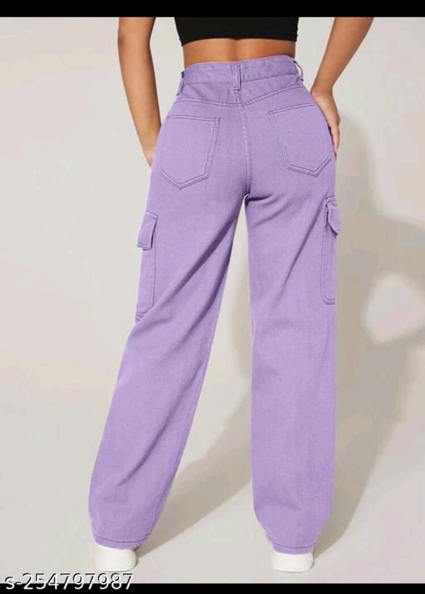 JeansName: JeansFabric: DenimNet Quantity (N): 1Sizes:28 (Length Size: 37 in) 30 (Length Size: 37 in) 32 (Length Size: 37 in) NEW SIDE POCKET HIGH WAIST WIDE LEGCountry of Origin: India - Brown