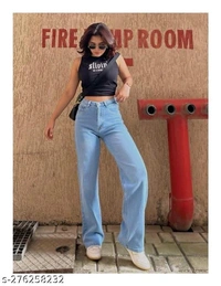 Catalog Name:*Trendy Sensational Women Jeans*Fabric: DenimNet Quantity (N): 1Sizes:26, 28, 30, 32, 34Dispatch: 2 Days*Proof of Safe Delivery! Click to know on Safety Standards of Delivery Partners- https://ltl.sh/y_nZrAV3 - Cornflower Blue