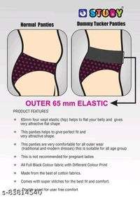 Catalog Name:*Comfy Women Briefs*Fabric: Cotton BlendPattern: PrintedNet Quantity (N): 6Sizes: XS (Waist Size: 30 in) M (Waist Size: 34 in) L (Waist Size: 36 in) XL (Waist Size: 38 in) XXL (Waist Size: 40 in) Dispatch: 1 Day*Proof of Safe Delivery! Click to know on Safety Standards of Delivery Partners- https://ltl.sh/y_nZrAV3 - Xl Xs M L Xxl