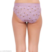 Panty/ Ladies Panties Combo Pack 3Name: Panty/ Ladies Panties Combo Pack 3Fabric: CottonPattern: PrintedNet Quantity (N): 3Sizes: S (Waist Size: 32 in) M (Waist Size: 34 in) L (Waist Size: 36 in) XL (Waist Size: 38 in) XXL (Waist Size: 40 in) Designed for everyday wear, these panties are made of a cotton blend for comfort and a touch of spandex for stretch. With a low-rise cut, the - S M L XL Xxl