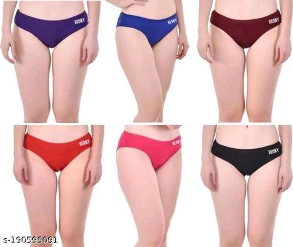 Catalog Name:*Fancy Women Briefs*Fabric: CottonPattern: SolidNet Quantity (N): 6Sizes: S (Waist Size: 32 in) M (Waist Size: 34 in) L (Waist Size: 36 in) XL (Waist Size: 38 in) XXL (Waist Size: 40 in) XXXL (Waist Size: 42 in) Dispatch: 1 Day*Proof of Safe Delivery! Click to know on Safety Standards of Delivery Partners- https://ltl.sh/y_nZrAV3 - S M L XL Xxl Xxxl