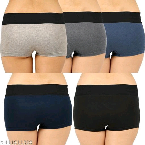 Catalog Name:*Fancy Women Briefs*Fabric: Cotton BlendPattern: SolidNet Quantity (N): 5Sizes: M (Waist Size: 34 in) L (Waist Size: 36 in) Dispatch: 2 Days*Proof of Safe Delivery! Click to know on Safety Standards of Delivery Partners- https://ltl.sh/y_nZrAV3 - M L