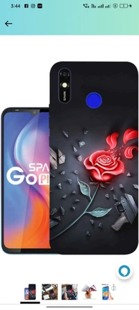 TENTY Back Cover for Tecno Spark Go Plus Back Cover | Tecno Spark Go Plus Mobile Cover | Tecno BB4K Back Cover | Tecno BB4K Mobile Cover | Tecno Spark Go Plus/Tecno BB4K Cover | Design_22