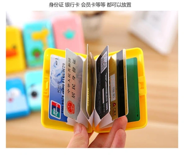 Cute Kawaii Cartoon Character Bus Card | Silicone Credit Card ...
