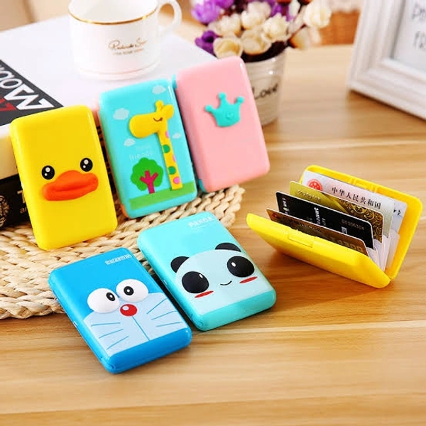 Cute Kawaii Cartoon Character Bus Card | Silicone Credit Card ...