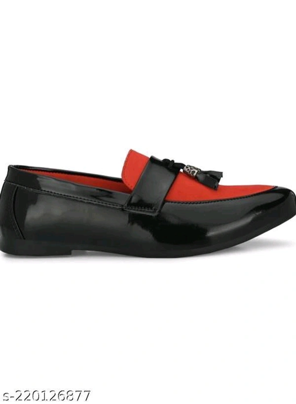 Vishu 4U party wear LoaferName: Vishu 4U party wear LoaferMaterial: SyntheticSole Material: PvcFastening: Slip OnPattern: SolidToe Shape: Round ToeNet Quantity (N): 1Sizes: IND-6, IND-7, IND-8, IND-9, IND-10Country of Origin: India - Brown, 9