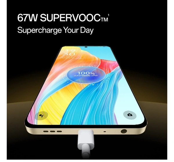 Oppo F23 5g (CPH2527)Size and WeightHeightabout 16.56cmWidthabout 7.61cmThicknessabout 0.82cmWeightabout 192g* Product size and weight may vary by configuration, manufacturing process and measurements. All specifications are subject to the actual product.StorageRAM and ROM Capacities8GB + 256GBRAM TypeLPDDR4X (2133MHz 4 x 16-bit)ROM SpecificationsUFS 2.2 @ 1Lanes Gear3Phone Storage - Gold