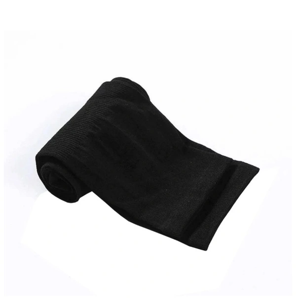 HRRH Nylon Arm Sleeve For Men & Women (2 Pair) - Black, Free