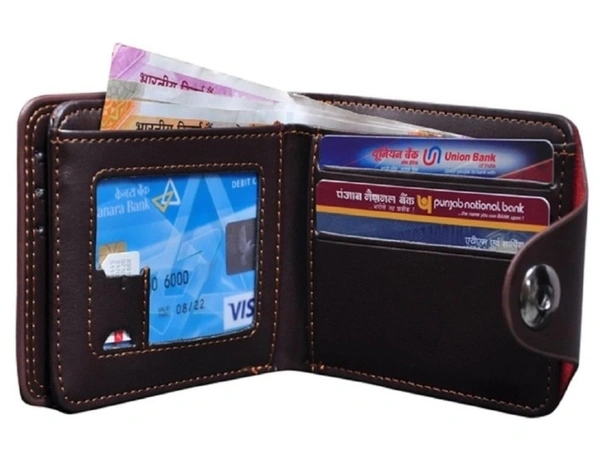 Wallet For Men ( 3 Cards Slot) - Brown