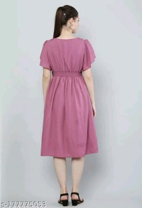 urbane latest women dressesName: urbane latest women dressesFabric: PolyesterSleeve Length: Short SleevesPattern: SolidSizes:XL (Bust Size: 40 in, Length Size: 42 in) Country of Origin: India - Pink, S