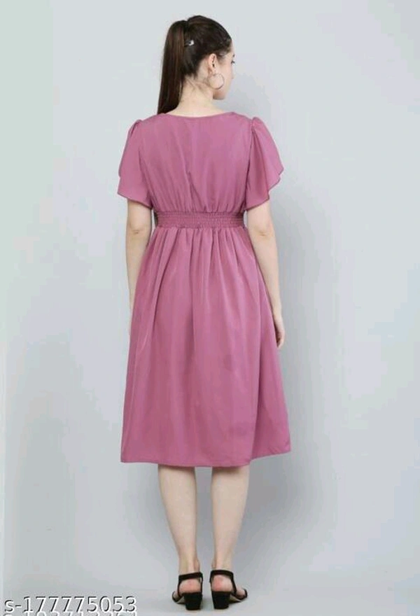 urbane latest women dressesName: urbane latest women dressesFabric: PolyesterSleeve Length: Short SleevesPattern: SolidSizes:XL (Bust Size: 40 in, Length Size: 42 in) Country of Origin: India - Pink, S