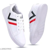 Men's Sneakers 108 Casual White ShoesName: Men's Sneakers 108 Casual White ShoesMaterial: Syntethic LeatherSole Material: PvcFastening & Back Detail: Lace-UpSizes:IND-6, IND-7, IND-8, IND-9, IND-10Men's Sneakers Casual 108 White ShoesCountry of Origin: India - White, 8