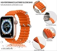 Ultra Seris 8 Smart Watch T800 Ultra Men Two Watch NFC Door Unlock Smartwatch Bluetooth Call Wireless Charge Fitness Bracelet (Orange) T800 smartwatchName: Ultra Seris 8 Smart Watch T800 Ultra Men Two Watch NFC Door Unlock Smartwatch Bluetooth Call Wireless Charge Fitness Bracelet (Orange) T800 smartwatchBattery Charge Time: 1 HourBattery life: Above 50 HoursBluetooth Range: above 