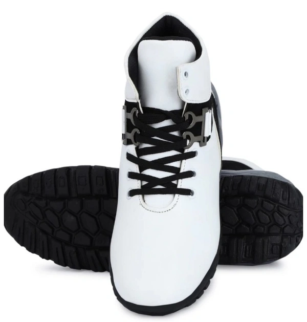 Boots For Men ( White ) - White