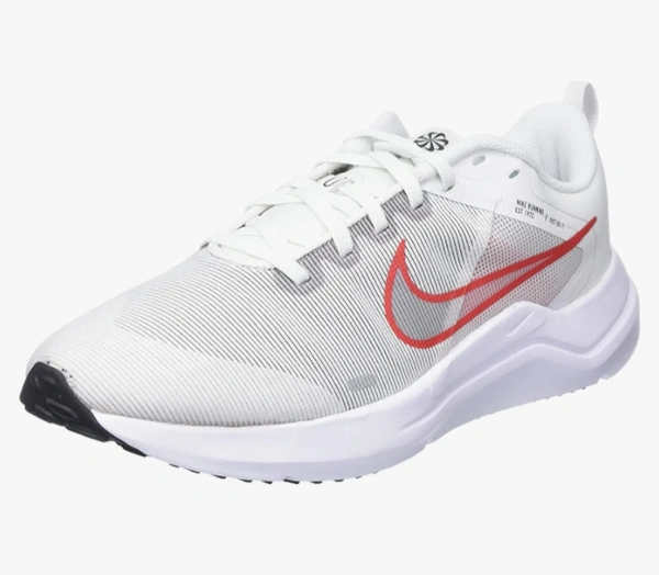 Nike Mens Downshifter 12 Running - White, 6