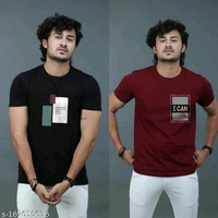 Trendy Stylish Combo Men TshirtName: Trendy Stylish Combo Men TshirtFabric: Cotton BlendSleeve Length: Short SleevesPattern: SolidNet Quantity (N): 2Sizes:M (Chest Size: 19 in, Length Size: 26.5 in) L (Chest Size: 20 in, Length Size: 27.5 in) XL (Chest Size: 21 in, Length Size: 28.5 in) Pack of 2 Tshirt Combo Cotton tshirt High Quality FabricCountry of Origin: India - Blue, M