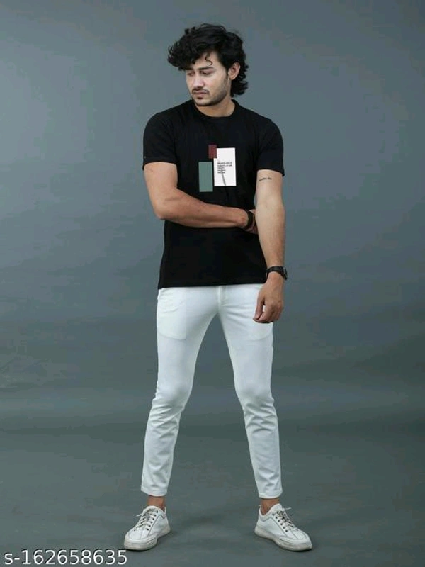 Trendy Stylish Combo Men TshirtName: Trendy Stylish Combo Men TshirtFabric: Cotton BlendSleeve Length: Short SleevesPattern: SolidNet Quantity (N): 2Sizes:M (Chest Size: 19 in, Length Size: 26.5 in) L (Chest Size: 20 in, Length Size: 27.5 in) XL (Chest Size: 21 in, Length Size: 28.5 in) Pack of 2 Tshirt Combo Cotton tshirt High Quality FabricCountry of Origin: India - Blue, L