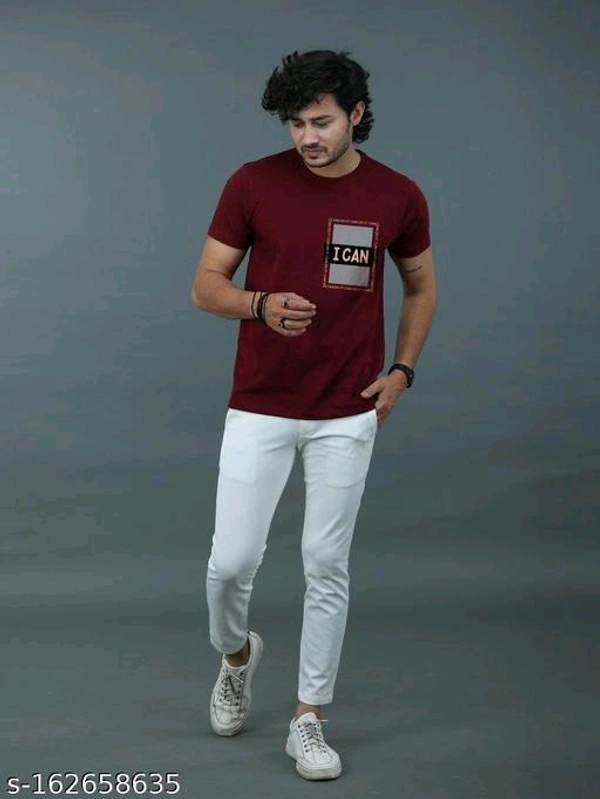 Trendy Stylish Combo Men TshirtName: Trendy Stylish Combo Men TshirtFabric: Cotton BlendSleeve Length: Short SleevesPattern: SolidNet Quantity (N): 2Sizes:M (Chest Size: 19 in, Length Size: 26.5 in) L (Chest Size: 20 in, Length Size: 27.5 in) XL (Chest Size: 21 in, Length Size: 28.5 in) Pack of 2 Tshirt Combo Cotton tshirt High Quality FabricCountry of Origin: India - Red, L