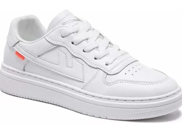 AADI White Sneaker For Men  - White, All Size Are Available