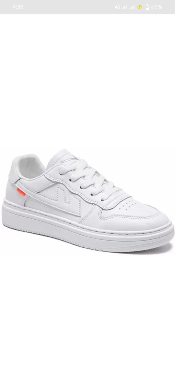 AADI White Sneaker For Men  - White, All Size Are Available