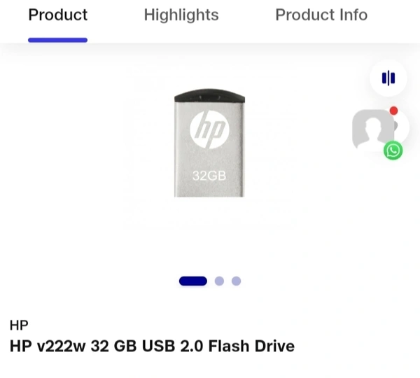 Hp Pendrive 32gb - 32gb, Gray