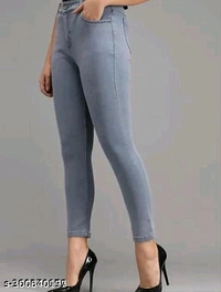 COMFY STRECHABLE HIGH-WAIST (1-BUTTON) JEANS FOR WOMEN ANG GIRLSName: COMFY STRECHABLE HIGH-WAIST (1-BUTTON) JEANS FOR WOMEN ANG GIRLSFabric: DenimNet Quantity (N): 1Sizes:28 (Waist Size: 28 in, Length Size: 38 in) 30 (Waist Size: 30 in, Length Size: 38 in) COMFY STRECHABLE HIGH-WAIST (1-BUTTON) JEANS FOR WOMEN ANG GIRLSCountry of Origin: India - Periwinkle, 30