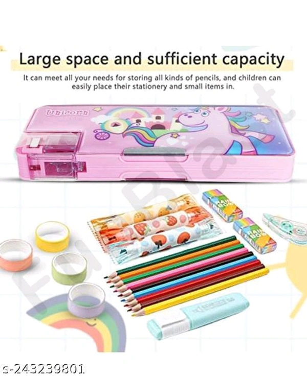 Catalog Name:*Latest Geometry Sets*Material: Plastic1 Eraser: No1 Lead Compass: No1 Mini Black Peps Pencil: No1 Pencil Sharpner: Yes1 Protractor: No1 Ruler: No1 Universal Holder Compass: No2 Set Squares: NoNet Quantity (N): 1Dispatch: 1 Day*Proof of Safe Delivery! Click to know on Safety Standards of Delivery - Blush Pink