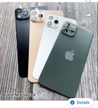 fivme X/XS to 11 Pro converter Back Full Screen Protector with Apple logo Mobile Skin (Green) - Green