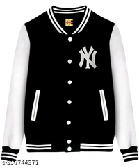 Men's Stylish Trendy Fleece Fabric Printed Sweatshirt - White, M