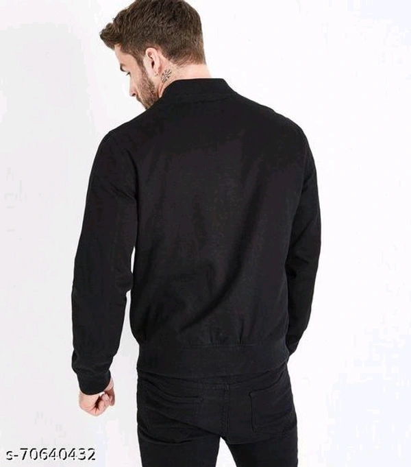 Leotude stylish Bomber jacket for men - Black, M