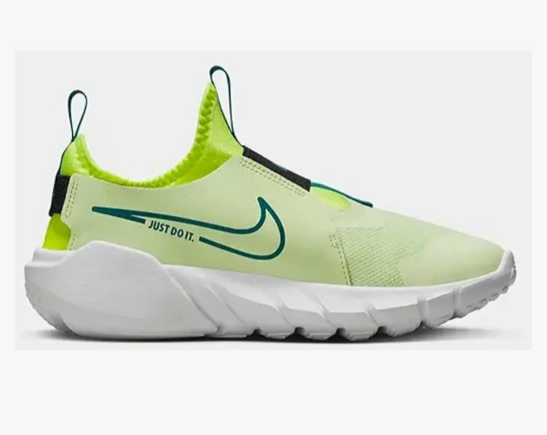 Nike Boys Flex Runner 2 (Gs) Running Shoe - Green, 8