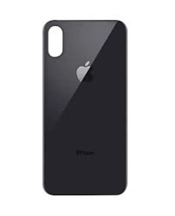 I Phone X Black Glass  - Black